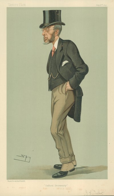 John Gilbert Talbot, Universität Oxford, 8. Juli 1897, Vanity Fair Karikatur von Leslie Matthew Ward